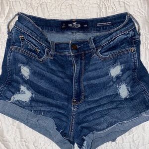 High-rise Hollister shorts